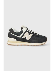 Sneakers boty New Balance 574 šedá barva, WL574QF2