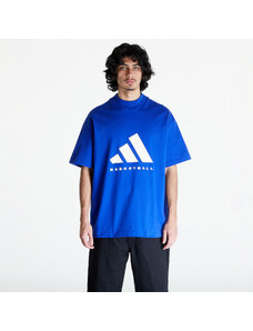 adidas Performance adidas Basketball Tee UNISEX Lucid Blue