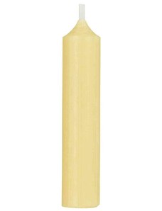 IB LAURSEN Svíčka Yellow Rustic 11 cm