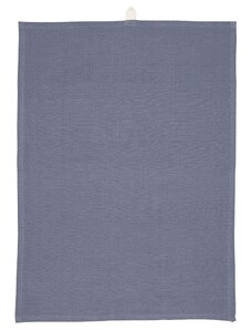IB LAURSEN Bavlněná utěrka Sofus Plain Blue 50 x 70 cm