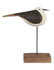 IB LAURSEN Dřevěná dekorace Bird Nautico 20 cm