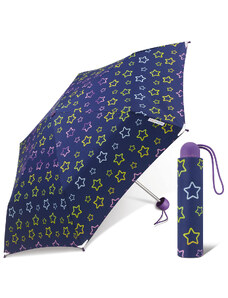 HAPPY RAIN Ergobrella GLOWING STARS - dívčí skládací deštník