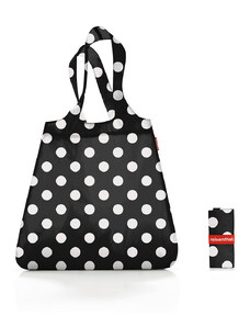 Reisenthel Mini Maxi Shopper Dots White - skládací nákupní taška