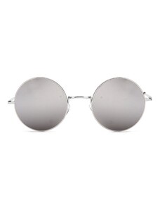 Sunmania Stříbrné zrcadlové brýle Lenonky