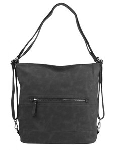 BELLA BELLY Barebag Velká dámská kabelka přes rameno / batoh černá