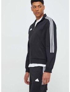 Mikina adidas TIRO pánská, černá barva, s aplikací, IP3780