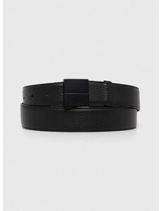 Kožený pásek Calvin Klein pánský, černá barva, K50K511575