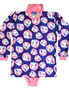 IRIS-Dívčí pyžamo Jednorožec fialové