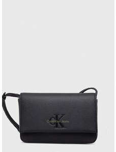Kabelka Calvin Klein Jeans černá barva, K60K611965