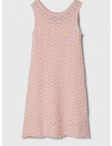 Šaty Guess růžová barva, mini