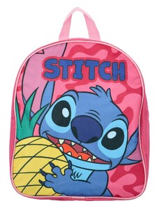 Setino Dětský veselý batůžek s motivem, Stitch růžový