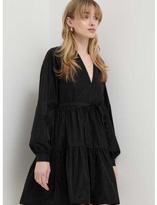 Šaty Twinset černá barva, mini
