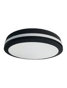 Milagro LED Venkovní stropní svítidlo MARLON LED/12W/230V 4000K IP54 černá MI2424