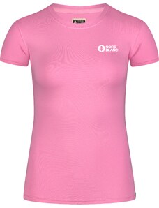 Nordblanc Růžové dámské bavlněné tričko EMBLEM