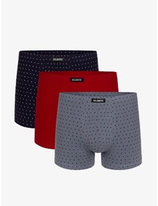 Pánské sportovní boxerky ATLANTIC 3Pack - vícebarevné