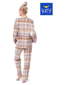Dámské rozepínací pyžamo LNS model 18807413 B23 2XL4XL - Key