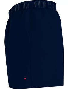 Pánské trenýrky 3P UM0UM02848 0XU tm. modré/bílé/vínové - Tommy Hilfiger