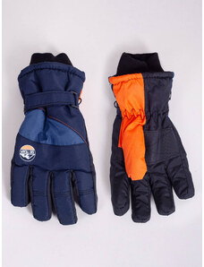 Yoclub Dětské zimní lyžařské rukavice REN-0301C-A150 Navy Blue