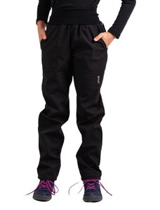 Unuo, Dětské softshellové kalhoty s fleecem Simple, Černá