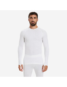 KIPSTA Spodní funkční tričko s dlouhým rukávem Keepdry 500 bílé