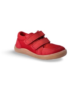 Baby bare shoes FEBO sneakers Red