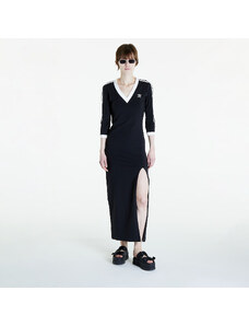 adidas Originals Šaty adidas Adicolor Classics 3-Stripes Maxi Dress Black