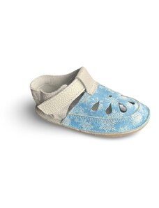 Baby bare shoes Dětské barefoot sandály BABY BARE - IO Snowflakes