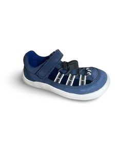 Baby bare shoes Barefoot sandály Baby Bare FEBO Summer Navy