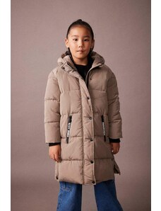 DEFACTO Girl Plush Lining Puffer Jacket