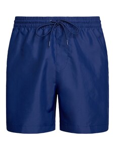 Calvin Klein Swimwear Plavecké šortky tmavě modrá / bílá
