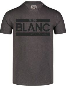 Nordblanc Šedé pánské bavlněné tričko BLANC