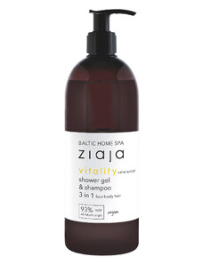 Ziaja Sprchový gel a šampon 3v1 Baltic Home Spa (Shower Gel & Shampoo) 500 ml