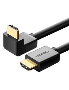 Ugreen úhlový kabel HDMI (90°) 4K 2m černý (HD103)