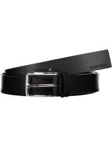 CALVIN KLEIN MEN&NO39,S BLACK LEATHER BELT