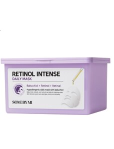 SOME BY MI - RETINOL INTENSE DAILY MASK - Zpevňující pleťová maska s retinolem a peptidy 30 ks