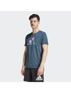 Adidas Tričko Run Icons 3 Bar Logo