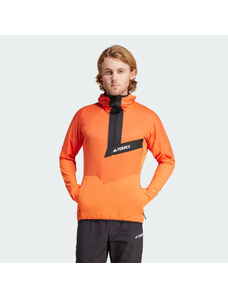 Adidas Bunda Techrock Ultralight 1/2-Zip Hooded Fleece