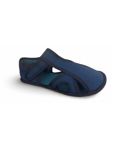 Barefoot bačkory Ef Blue sandálkové 386