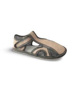 Barefoot bačkory Ef Grey sandálkové 386