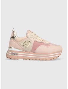 Sneakers boty Liu Jo MAXI WONDER 24 růžová barva, BA4049PX064S1686