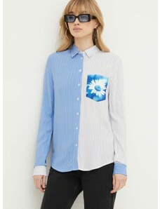 Košile Desigual dámská, regular, s klasickým límcem