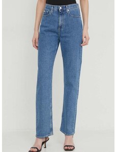 Džíny Calvin Klein Jeans dámské, high waist, J20J222777