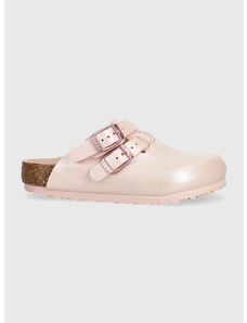 Dětské pantofle Birkenstock Kay Kids BF růžová barva