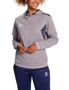 Mikina s kapucí Hummel HMLAUTHENTIC PL ZIP HOODIE WOMAN 219981-2006