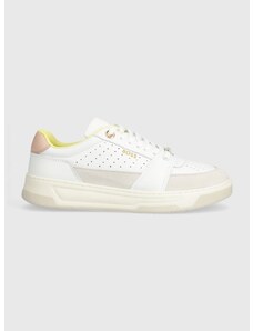 Kožené sneakers boty BOSS Baltimore bílá barva, 50517252