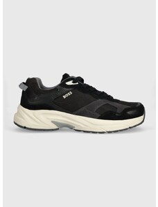 Sneakers boty BOSS Levitt černá barva, 50517364