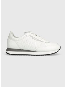 Sneakers boty BOSS Kai bílá barva, 50517382