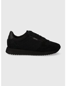 Sneakers boty BOSS Kai černá barva, 50517358