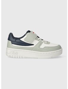 Dětské sneakers boty Fila bílá barva