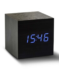 Stolní hodiny Gingko Design Cube Click Clock